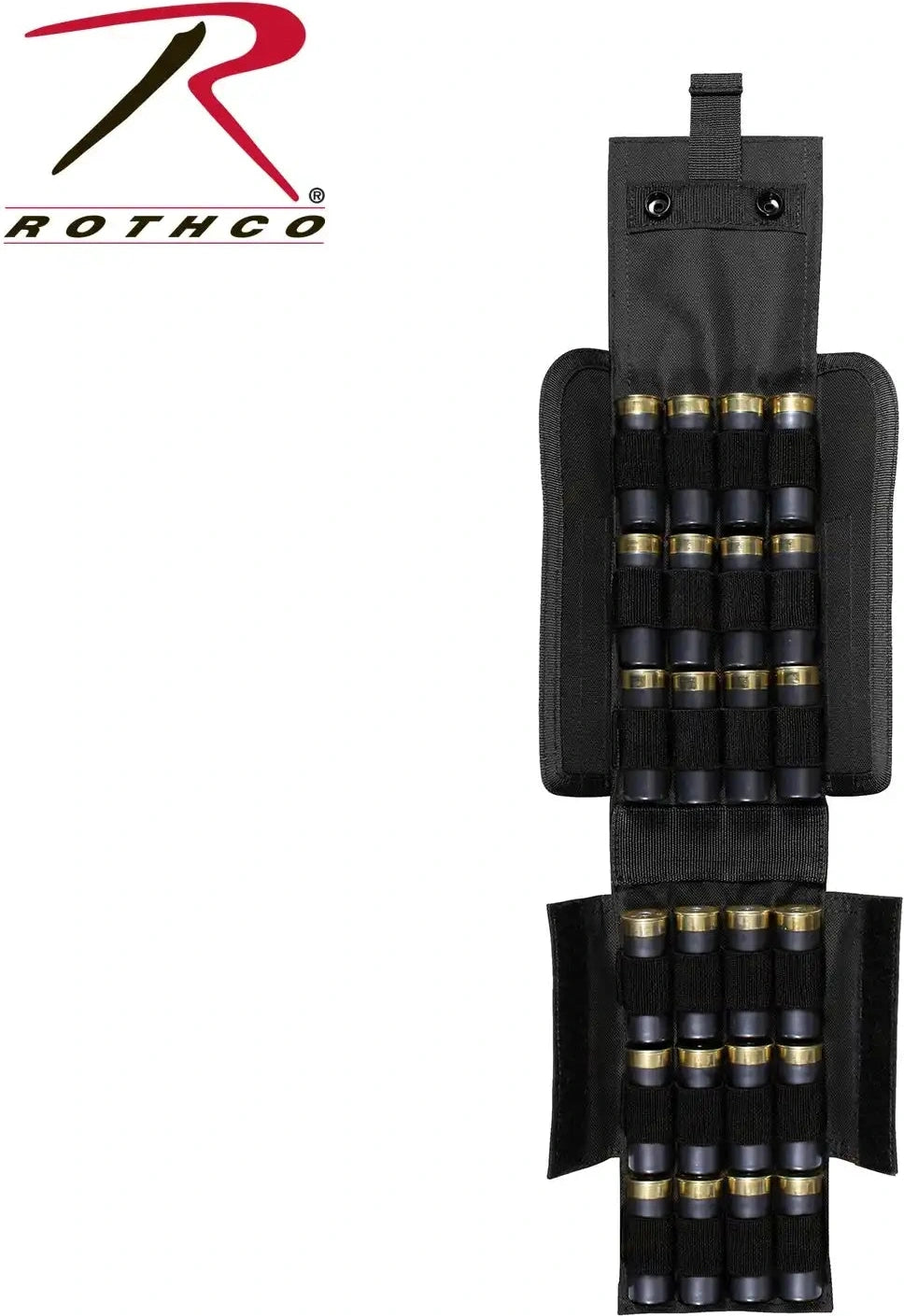 Rothco Molle Shotgun / Airsoft Ammo Pouch Black