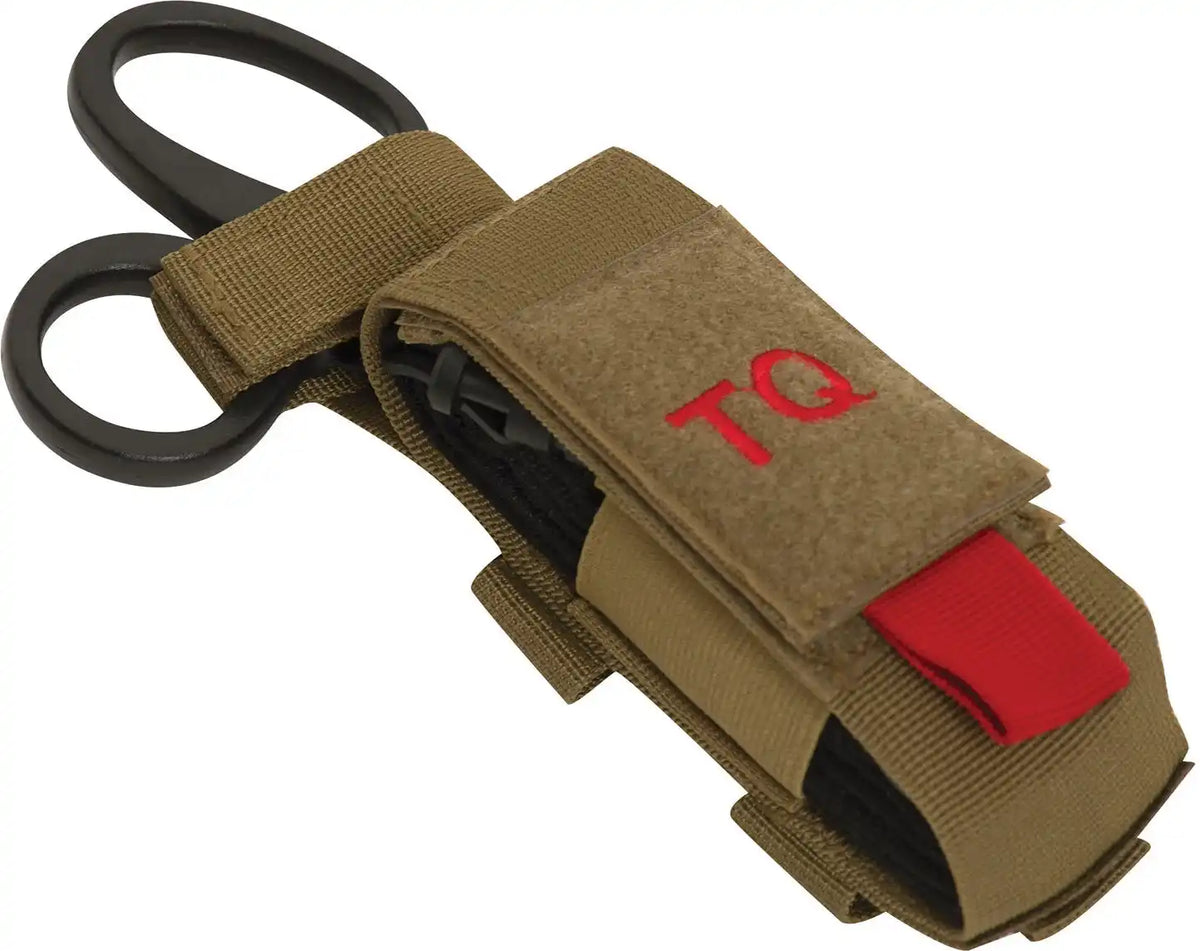 Rothco Molle Tactical Tourniquet and Shear Holder Pouch - Coyote Brown / one Size