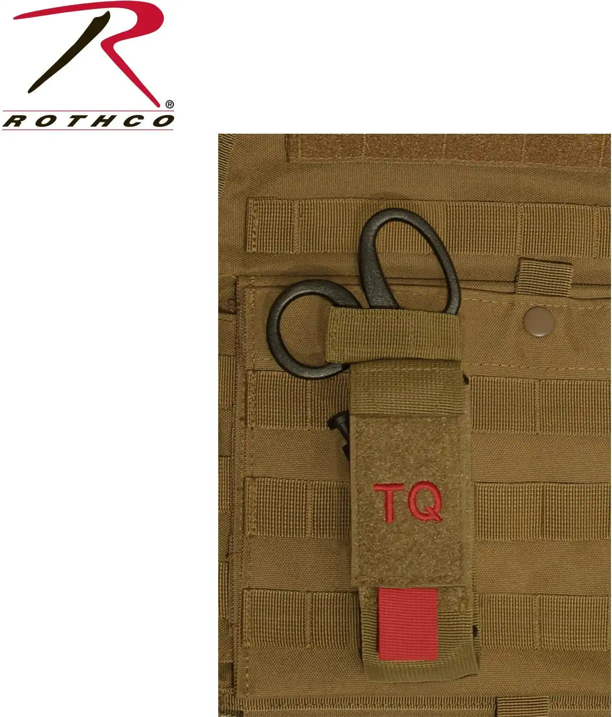 Rothco Molle Tactical Tourniquet and Shear Holder Pouch