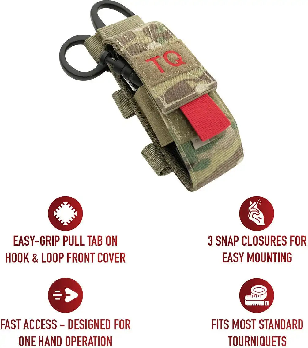 Rothco Molle Tactical Tourniquet and Shear Holder Pouch