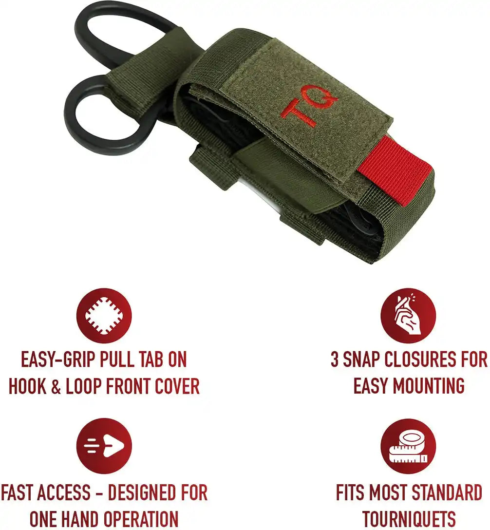 Rothco Molle Tactical Tourniquet and Shear Holder Pouch