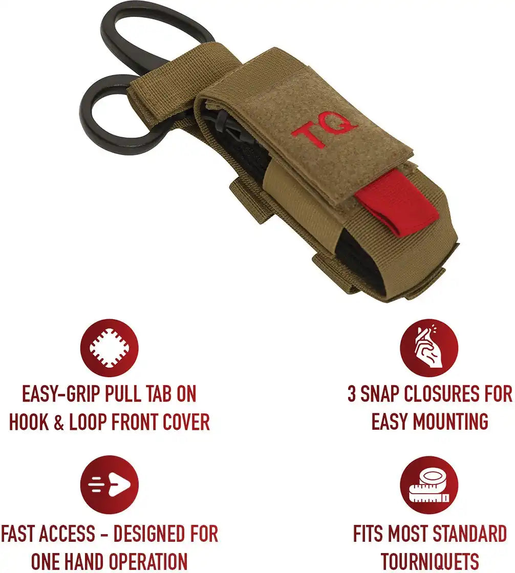 Rothco Molle Tactical Tourniquet and Shear Holder Pouch