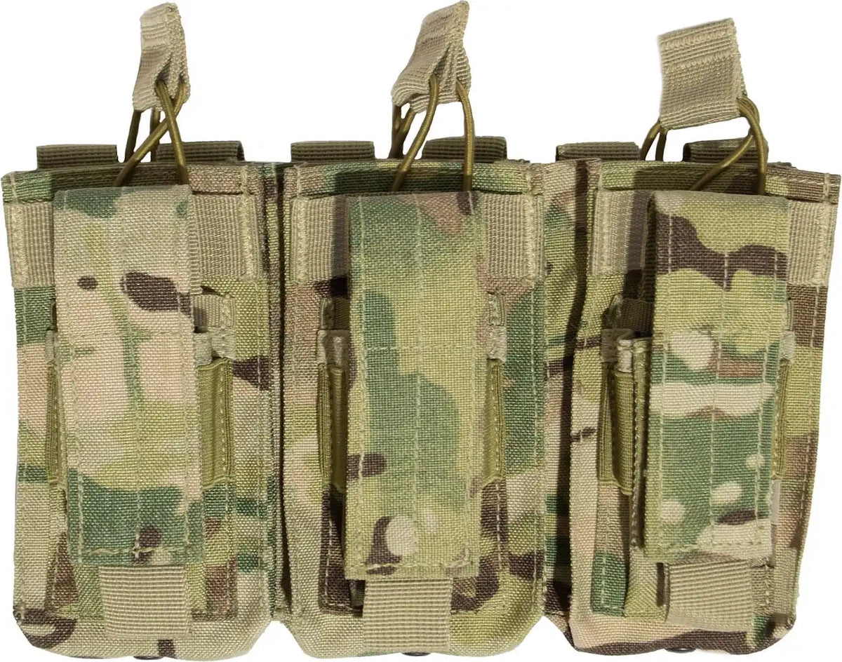 Rothco Molle Triple Kangaroo Rifle and Pistol Mag Pouch