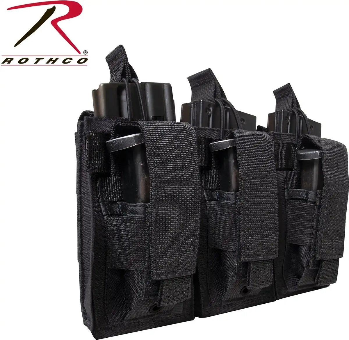 Rothco Molle Triple Kangaroo Rifle and Pistol Mag Pouch