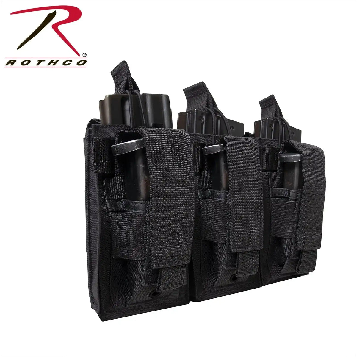 Rothco Molle Triple Kangaroo Rifle and Pistol Mag Pouch