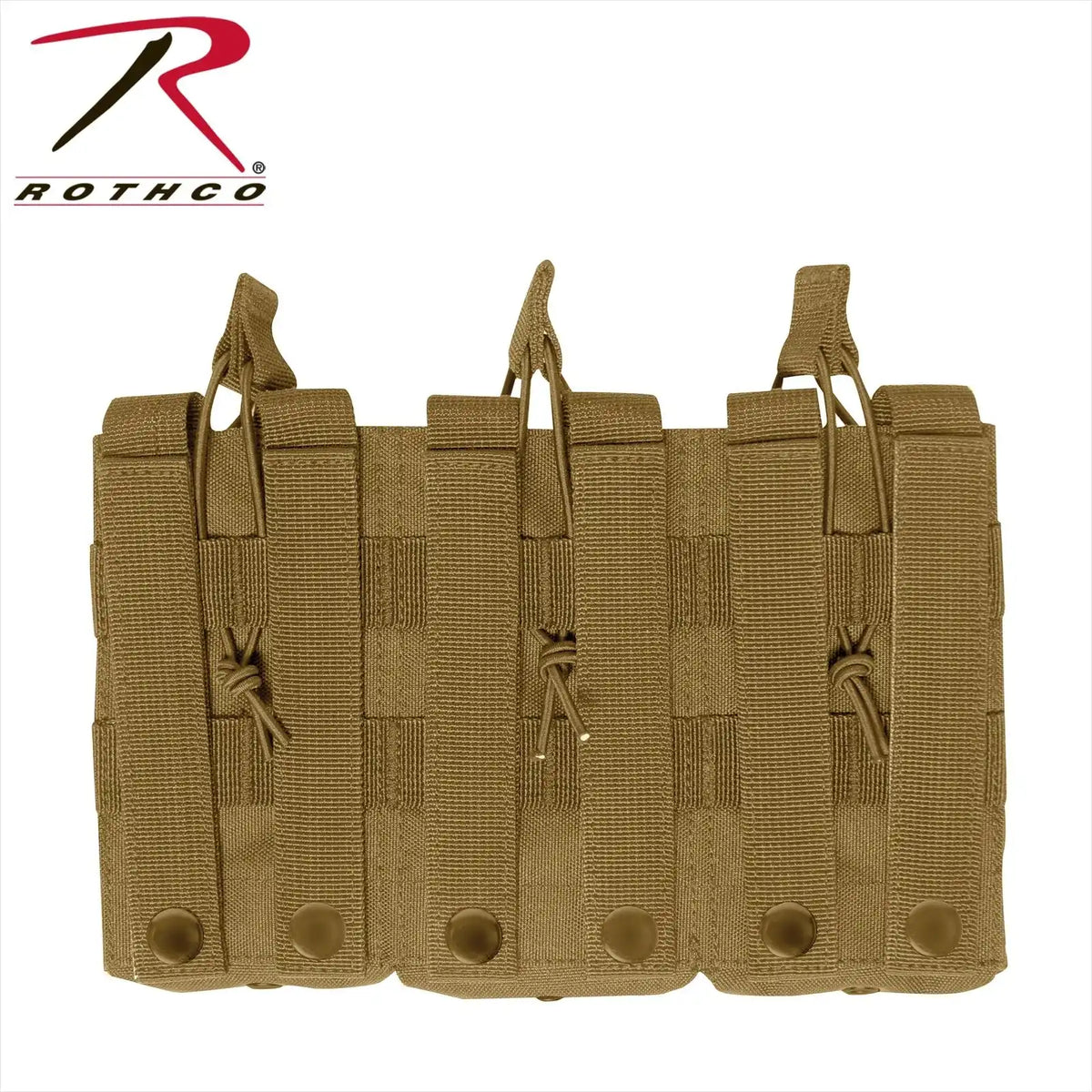 Rothco Molle Triple Kangaroo Rifle and Pistol Mag Pouch