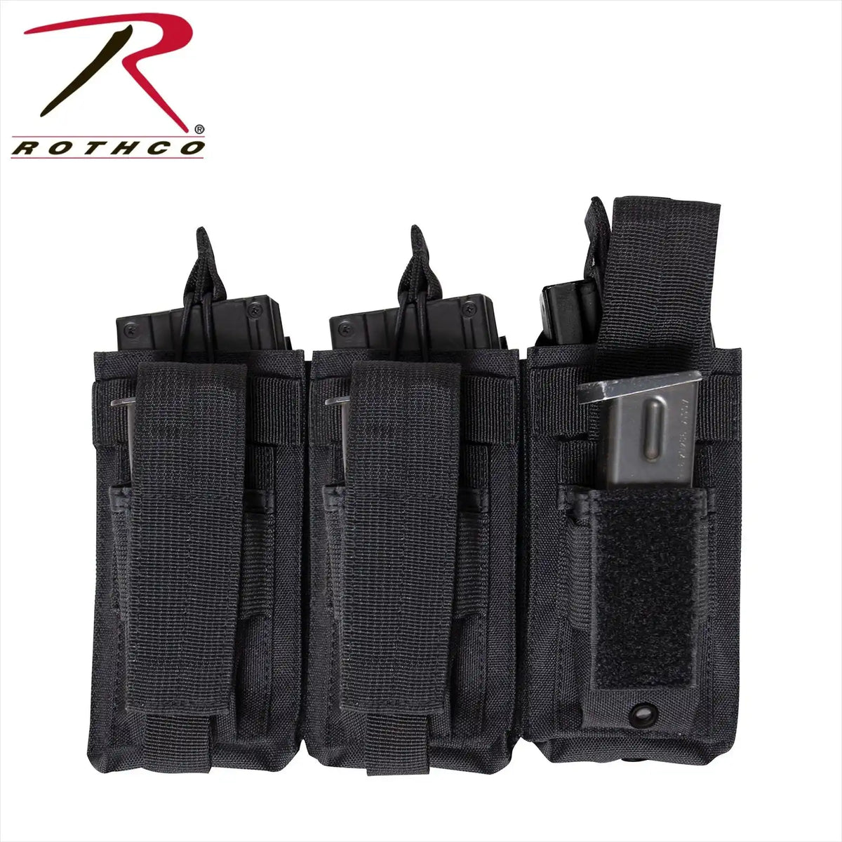 Rothco Molle Triple Kangaroo Rifle and Pistol Mag Pouch