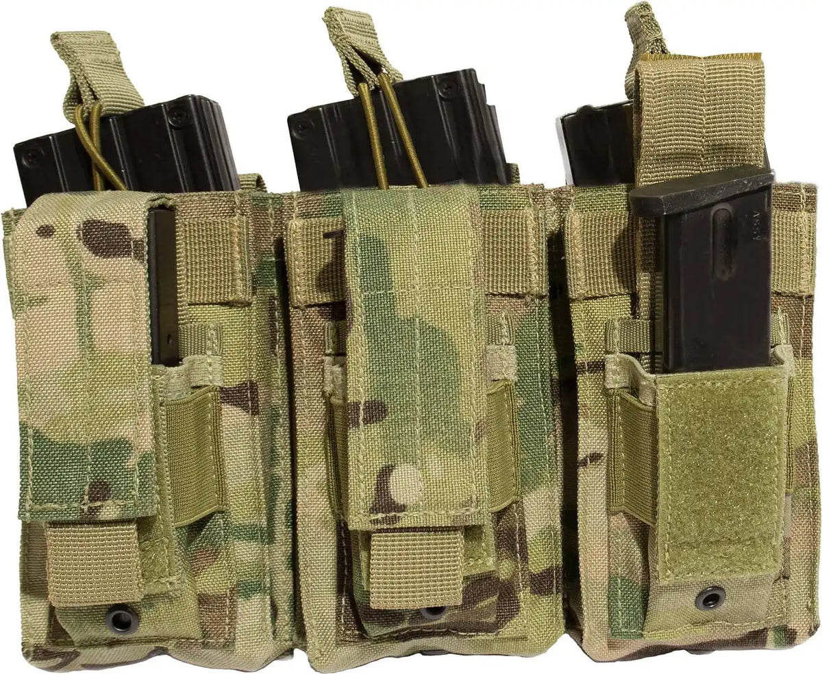 Rothco Molle Triple Kangaroo Rifle and Pistol Mag Pouch