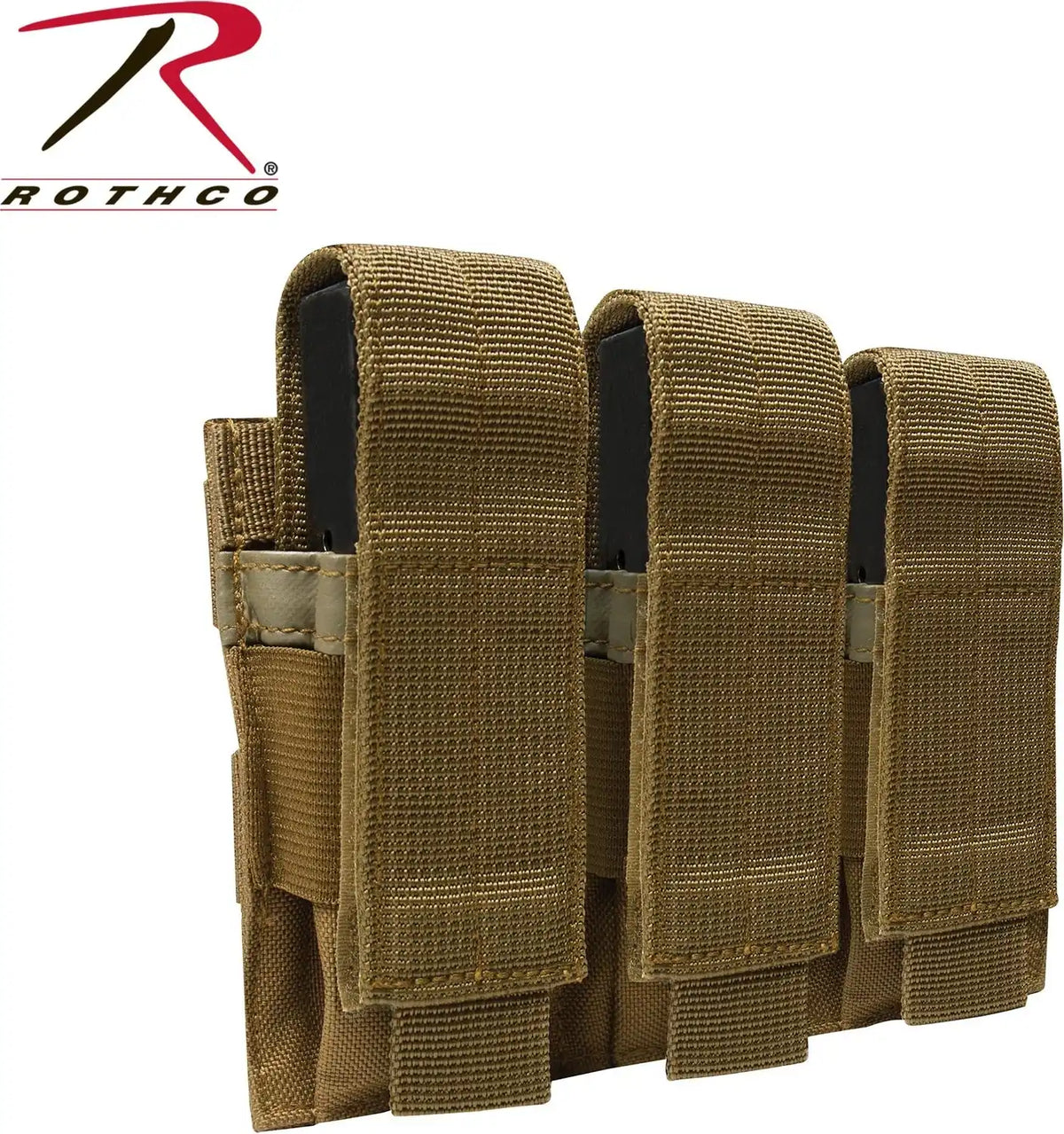 Rothco Molle Triple Pistol Mag Pouch