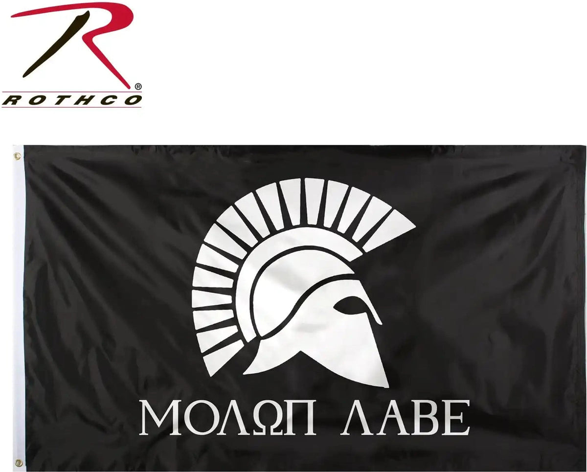 Rothco Molon Labe Flag 3’ x 5’