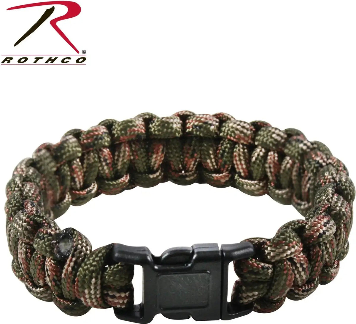 Rothco Multi Colored Paracord Bracelet Vietnam Pattern / 8 Inches