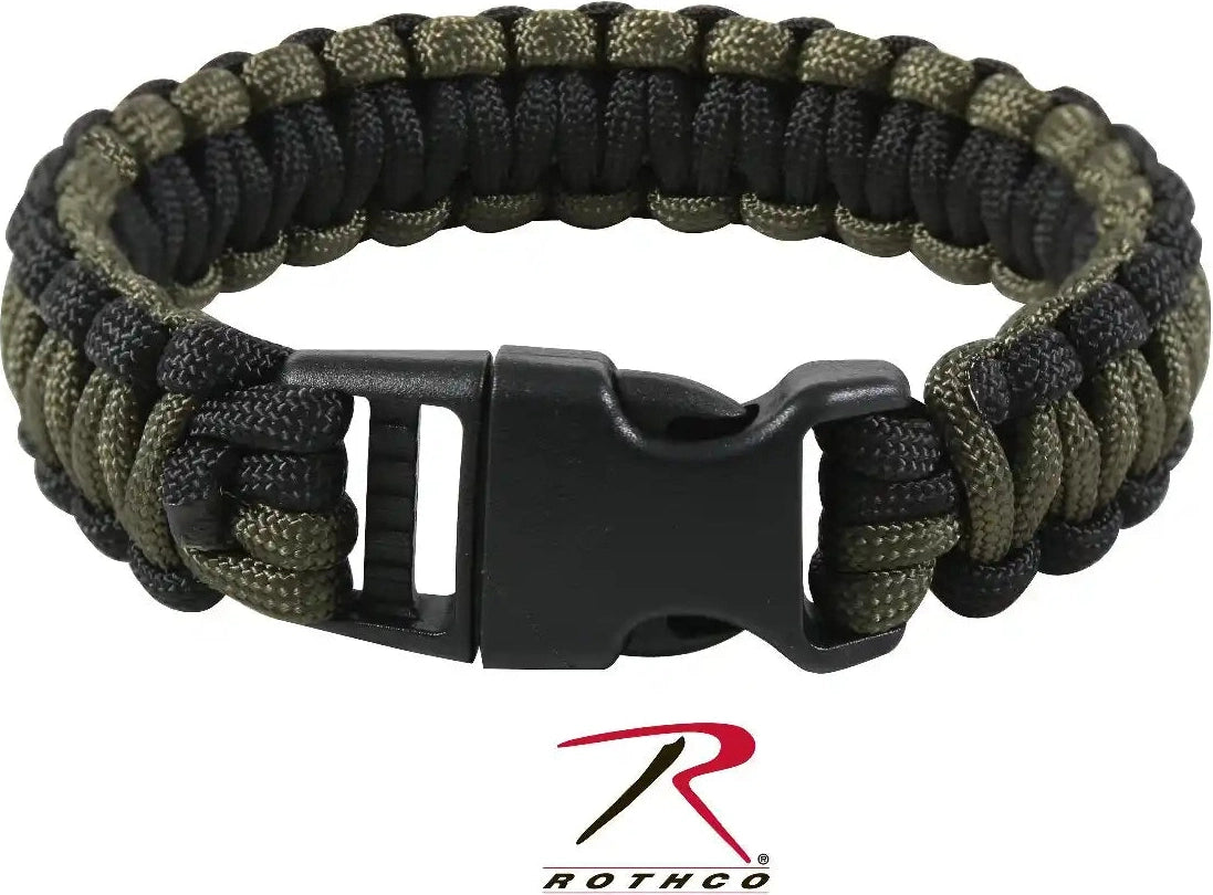 Rothco Multi Colored Paracord Bracelet Vietnam Pattern / 8 Inches