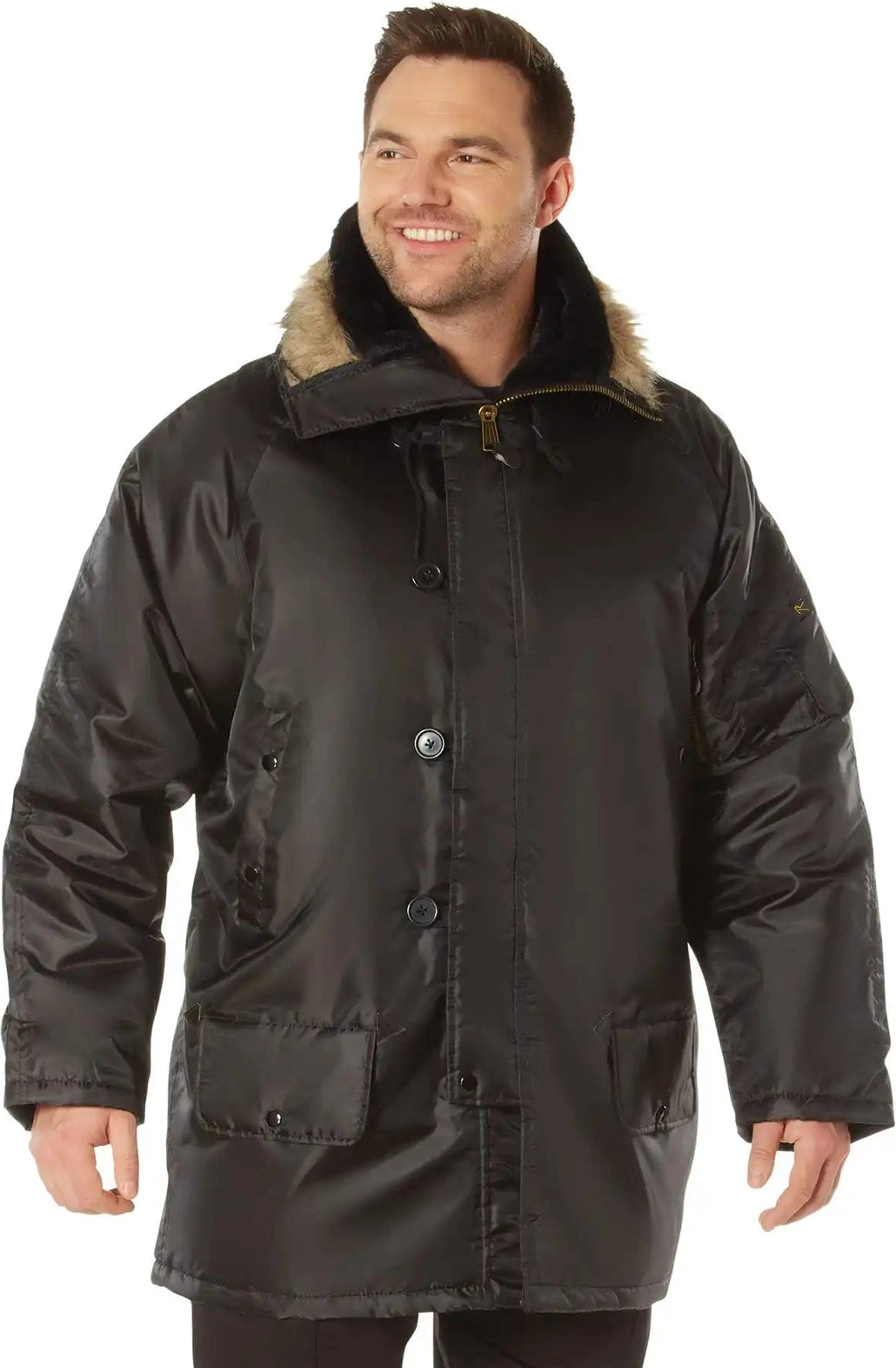 Rothco N-3b Parka - Black / Xs
