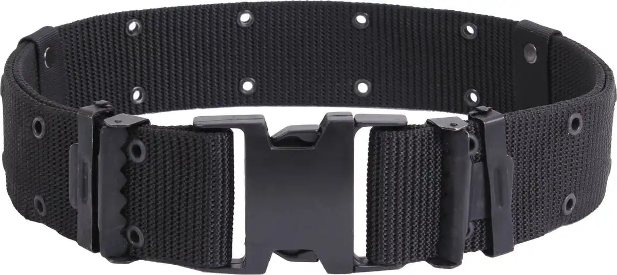 Rothco New Issue Marine Corps Style Quick Release Pistol Belts - Black / m
