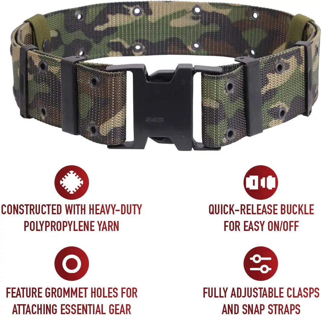 Rothco New Issue Marine Corps Style Quick Release Pistol Belts
