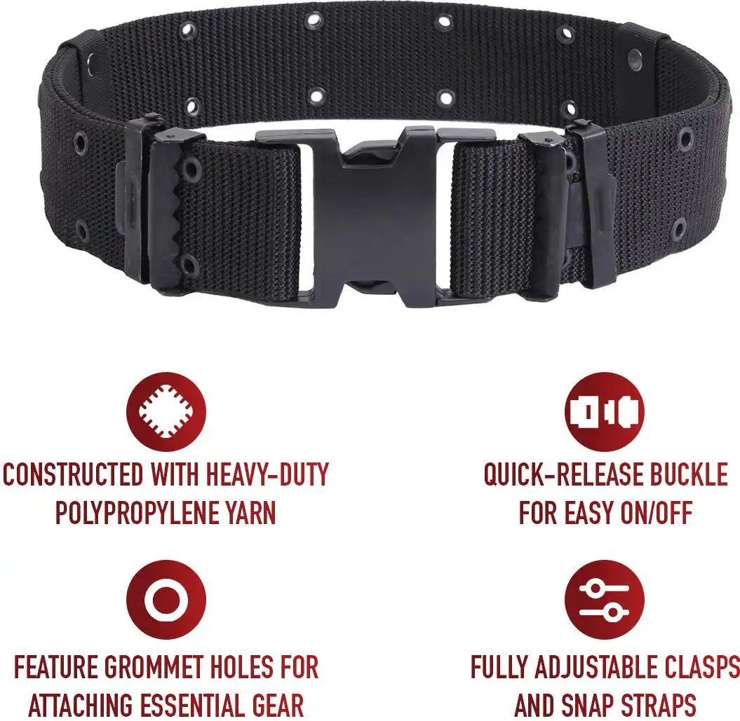 Rothco New Issue Marine Corps Style Quick Release Pistol Belts