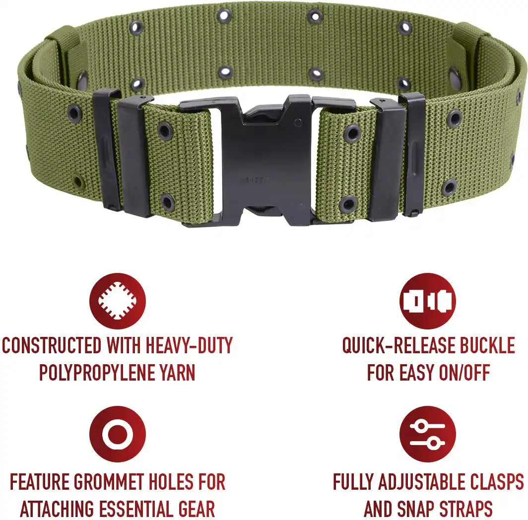 Rothco New Issue Marine Corps Style Quick Release Pistol Belts