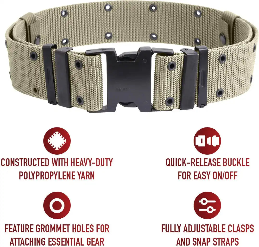Rothco New Issue Marine Corps Style Quick Release Pistol Belts