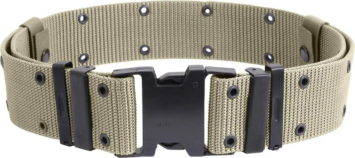 Rothco New Issue Marine Corps Style Quick Release Pistol Belts - Khaki / l