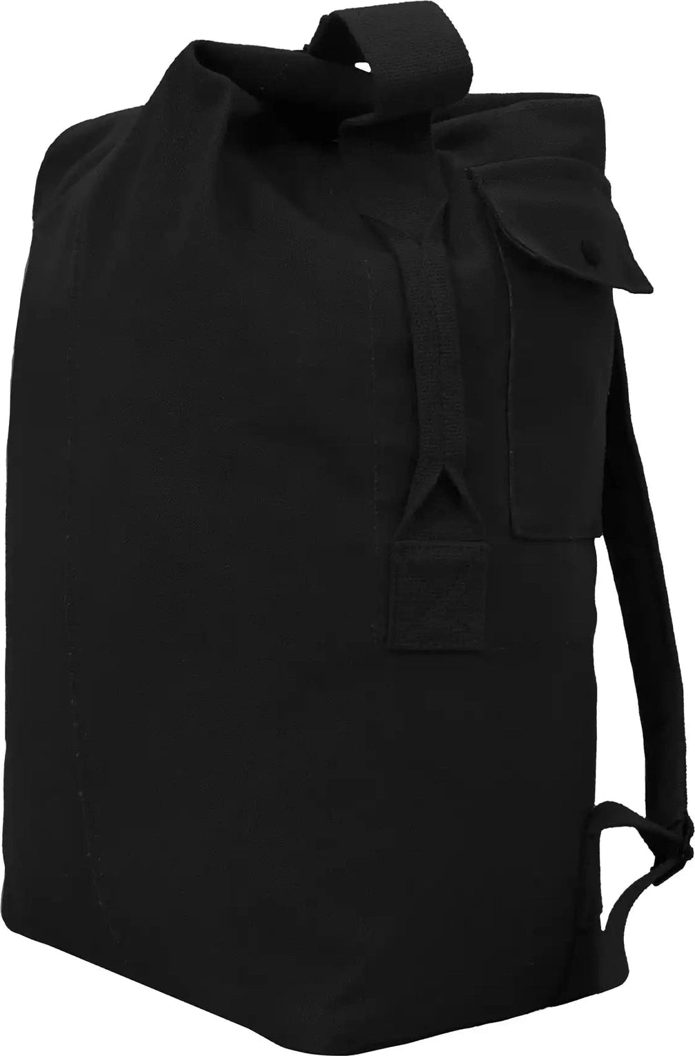 Rothco Nomad Canvas Duffle Backpack - Black