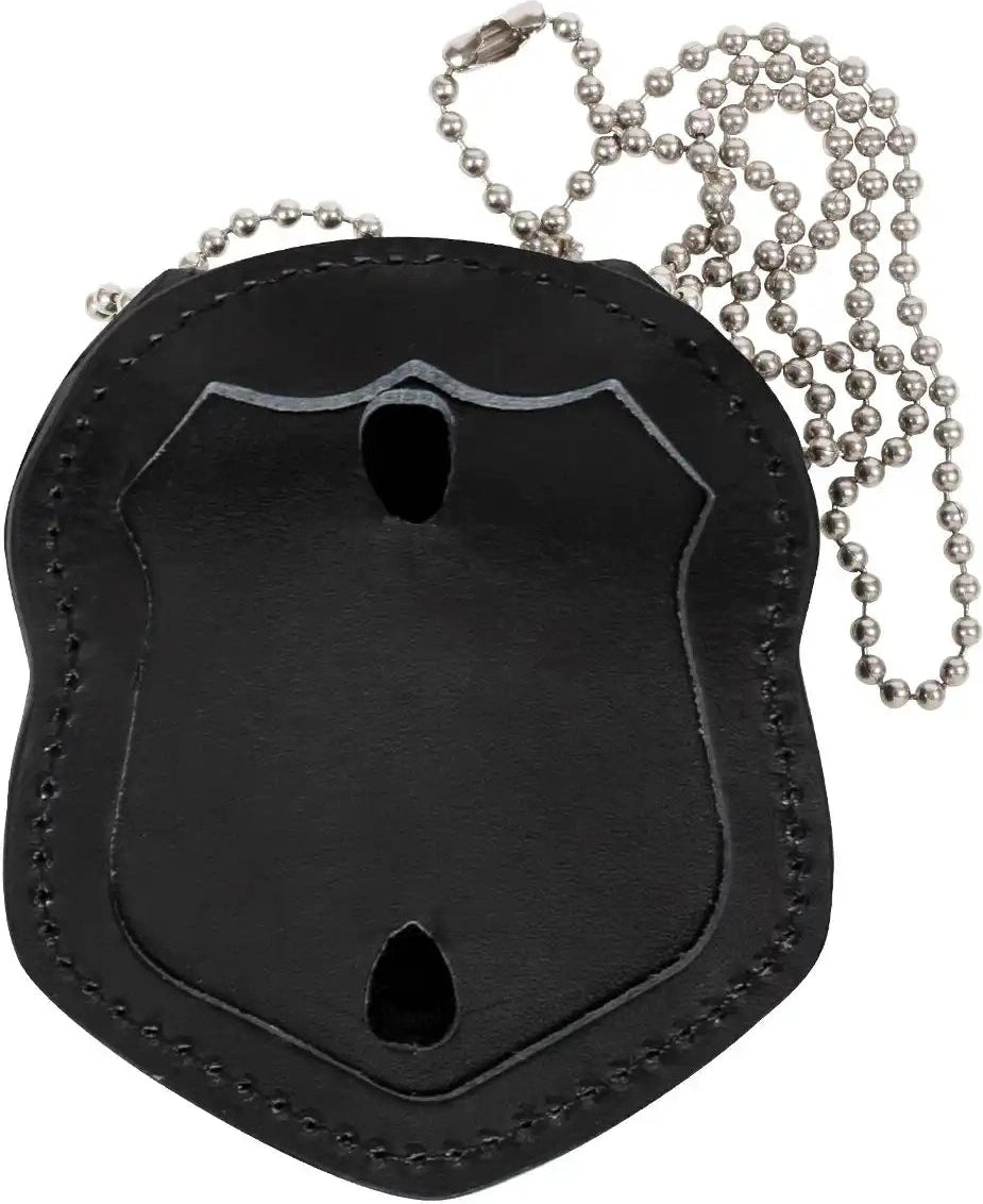 Rothco Nypd Style Leather Badge Holder with Clip