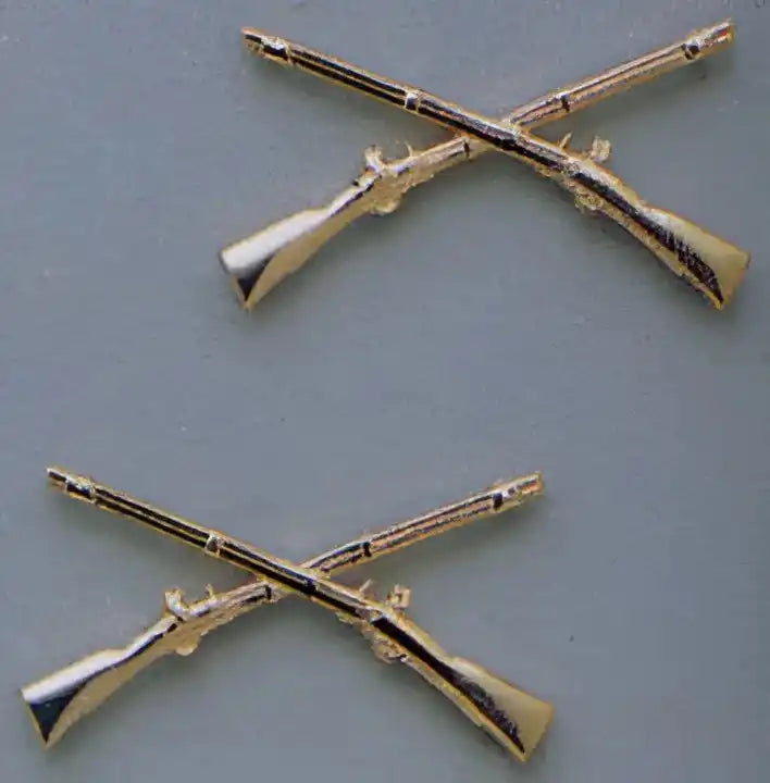 Rothco Officer’s Infantry Pin Gold / one Size