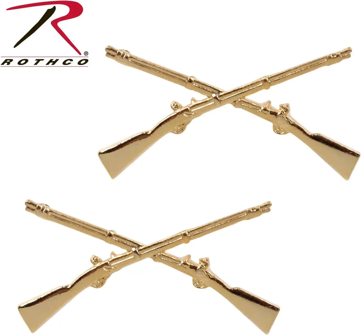 Rothco Officer’s Infantry Pin Gold / one Size