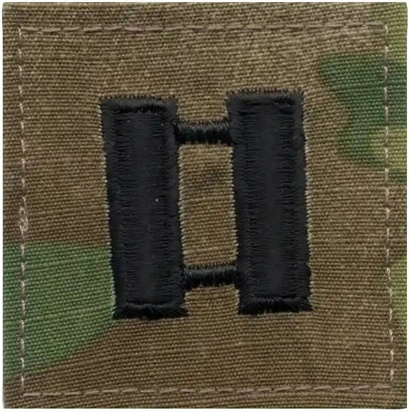 Rothco Official U.s. Made Embroidered Rank Insignia Captain Scorpion Ocp Camo
