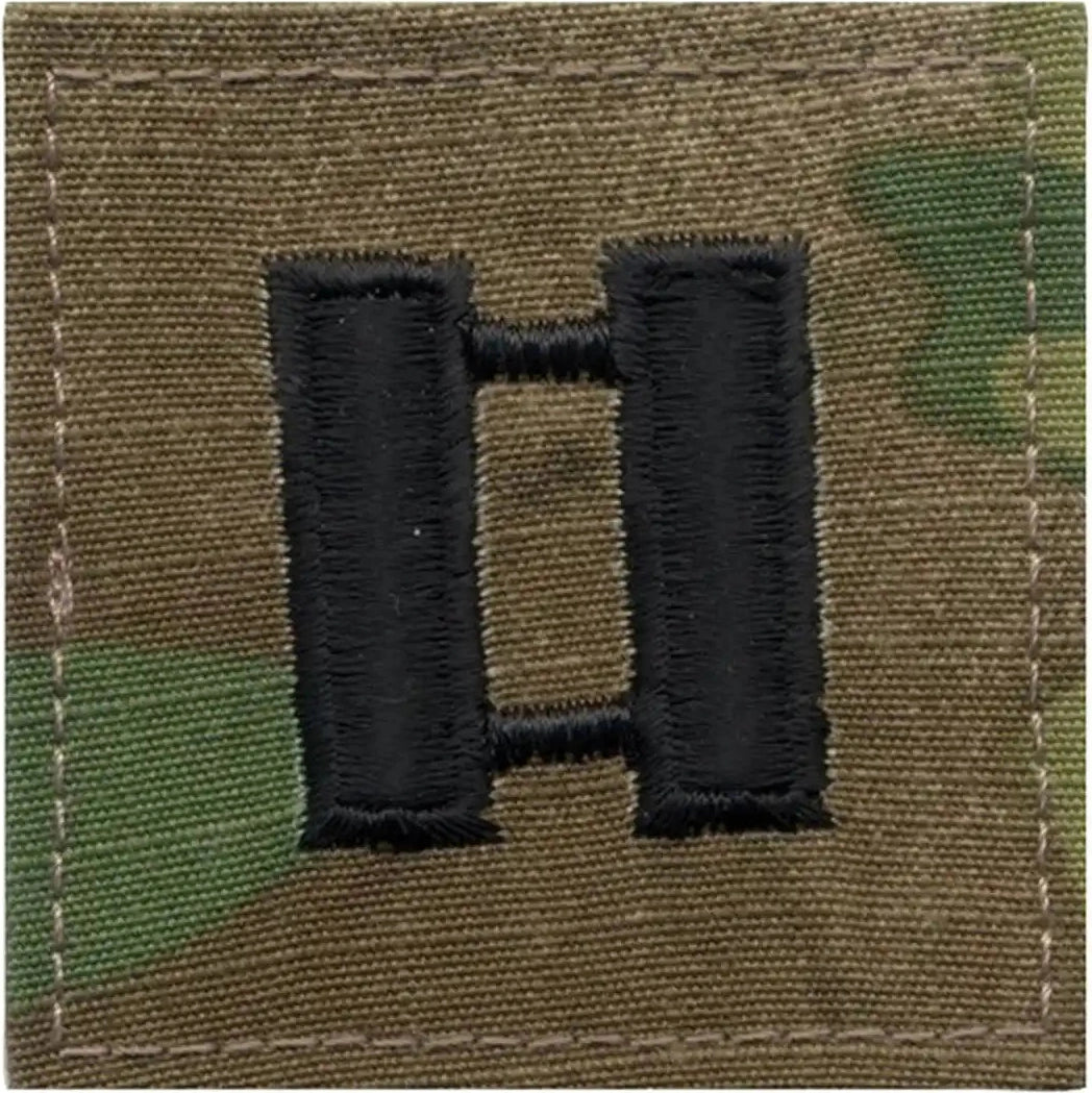 Rothco Official U.s. Made Embroidered Rank Insignia Captain Scorpion Ocp Camo