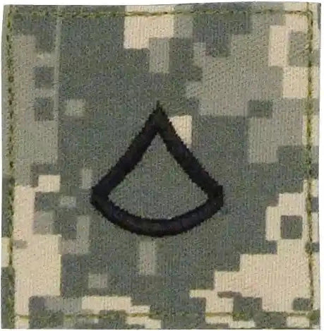 Rothco Official U.s. Made Embroidered Rank Insignia Private 1st Class Scorpion Ocp Camo