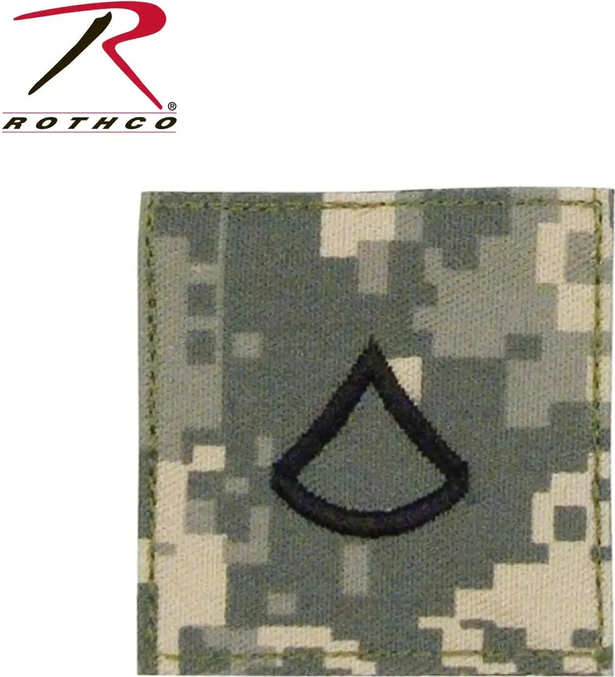 Rothco Official U.s. Made Embroidered Rank Insignia Private 1st Class Scorpion Ocp Camo