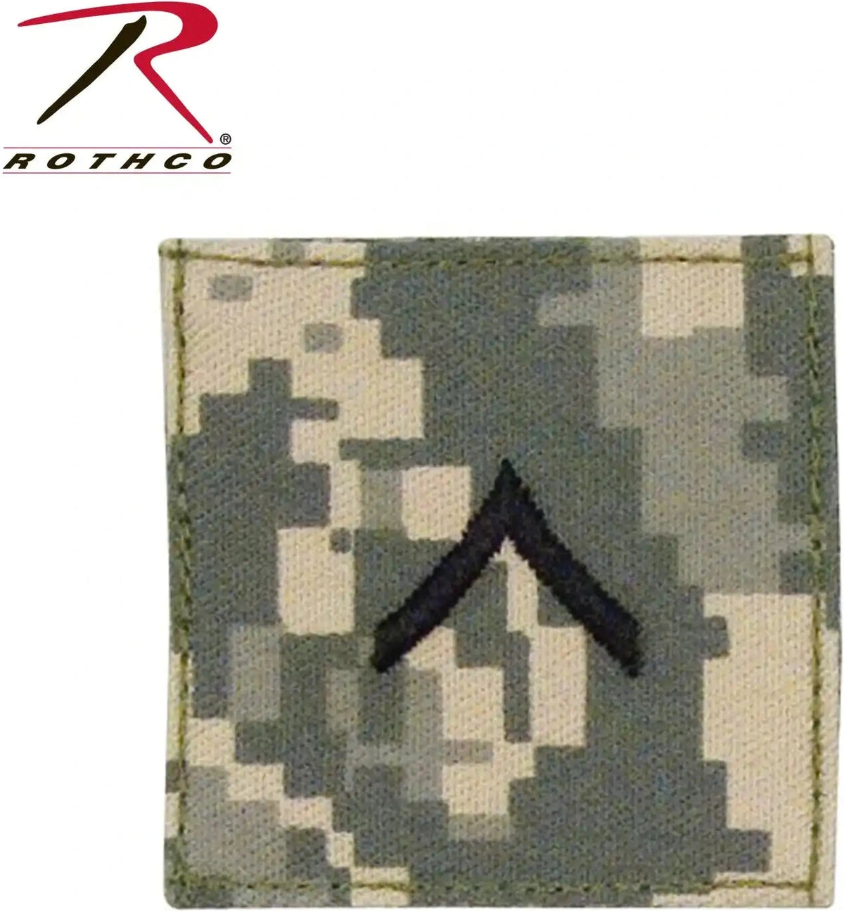 Rothco Official U.s. Made Embroidered Rank Insignia Private Scorpion Ocp Camo