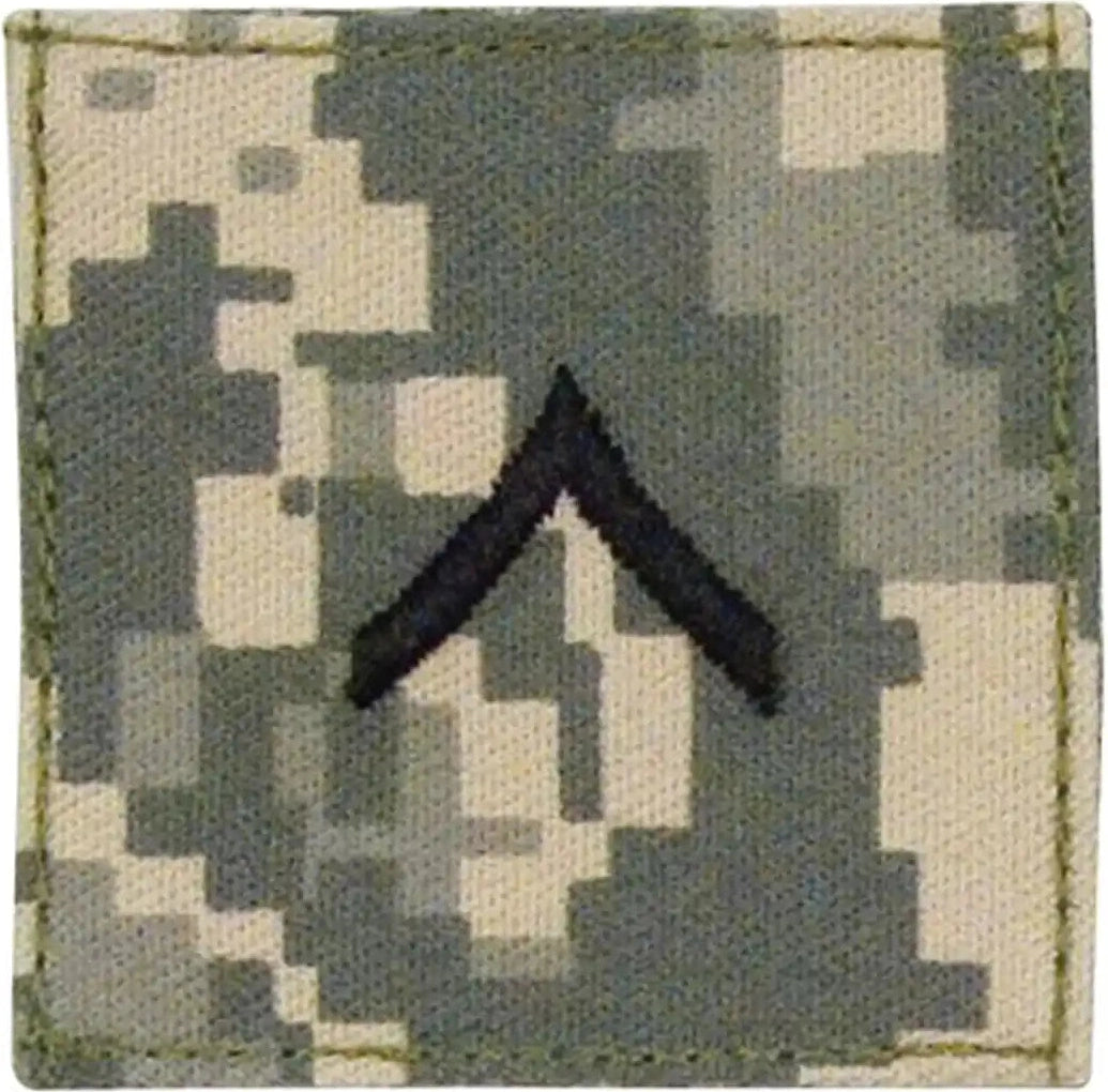 Rothco Official U.s. Made Embroidered Rank Insignia Private Scorpion Ocp Camo