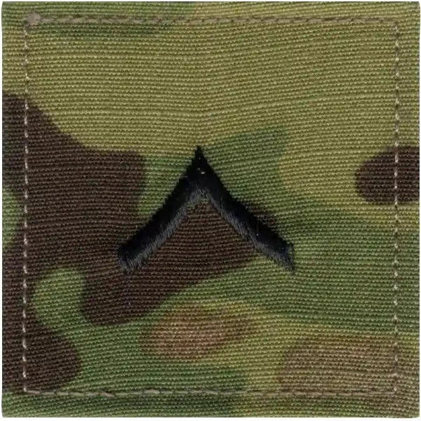 Rothco Official U.s. Made Embroidered Rank Insignia Private Scorpion Ocp Camo