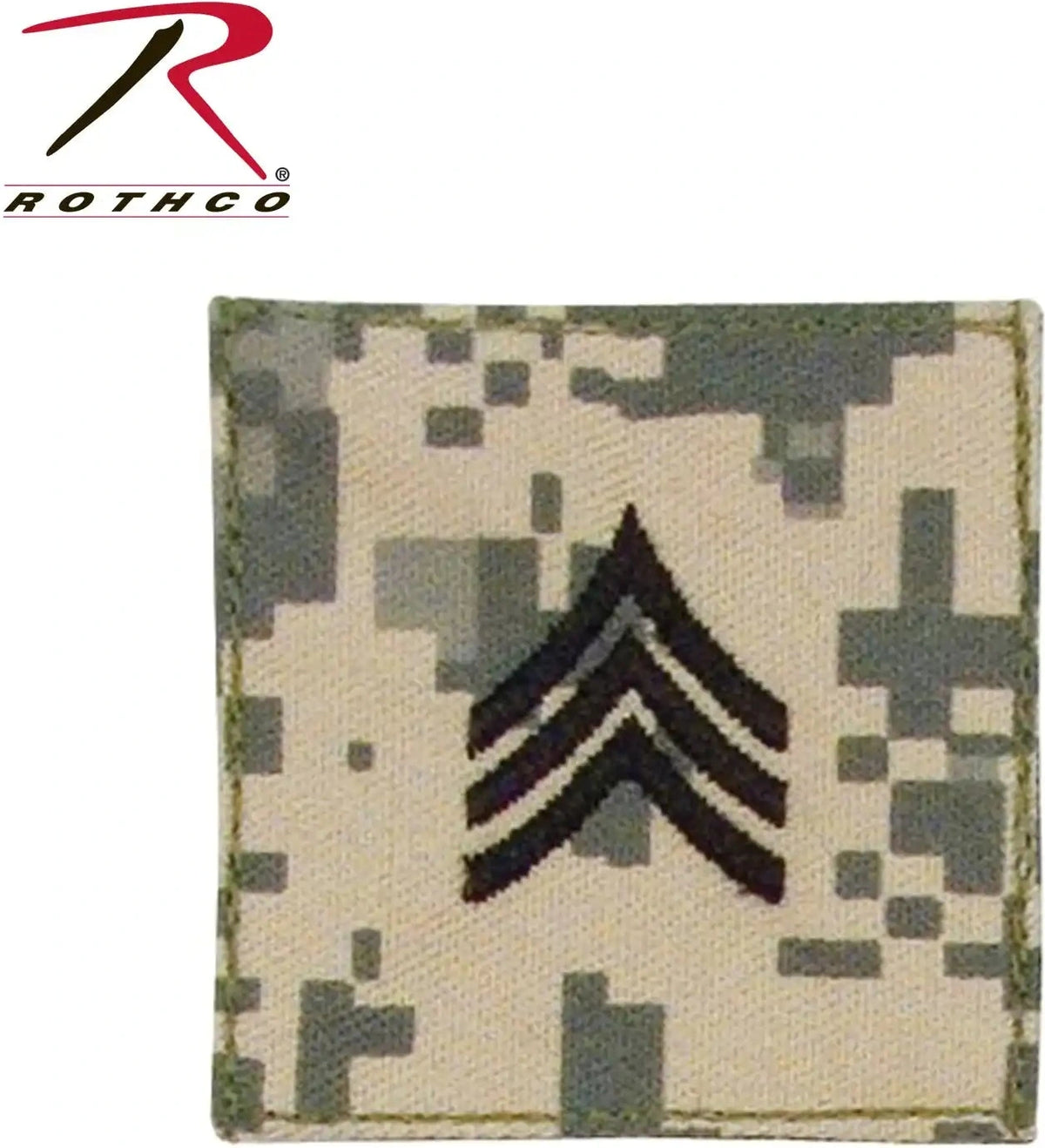 Rothco Official U.s. Made Embroidered Rank Insignia Sergeant Scorpion Ocp Camo
