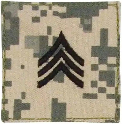 Rothco Official U.s. Made Embroidered Rank Insignia Sergeant Scorpion Ocp Camo
