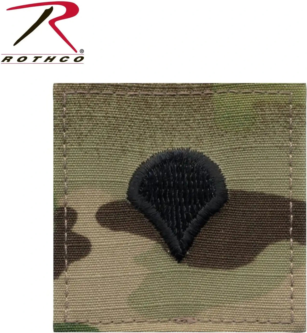 Rothco Official U.s. Made Embroidered Rank Insignia Spec 4 Scorpion Ocp Camo