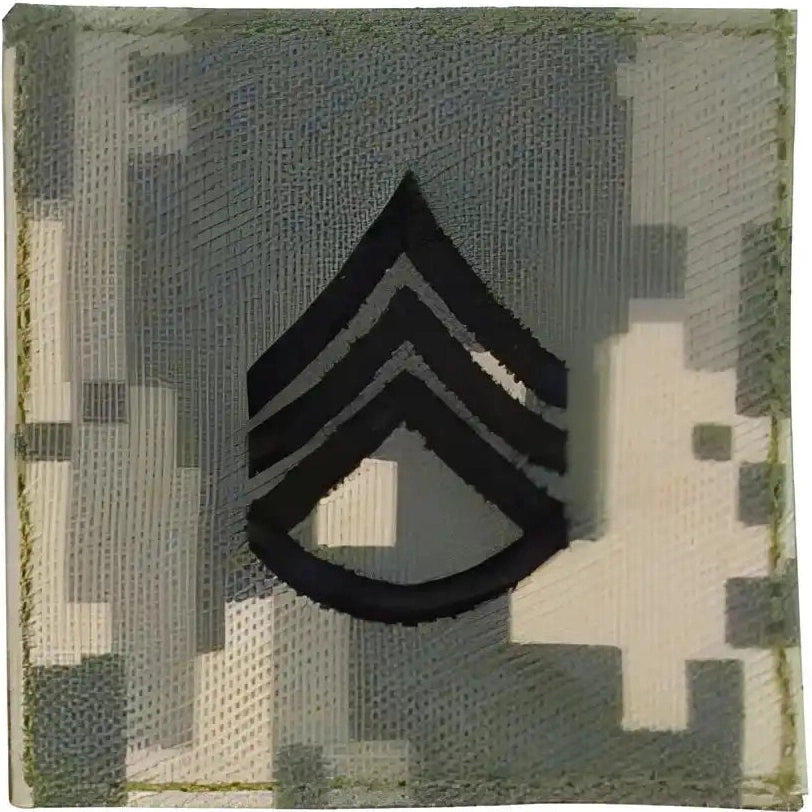 Rothco Official U.s. Made Embroidered Rank Insignia Staff Sergeant Patch Scorpion Ocp Camo