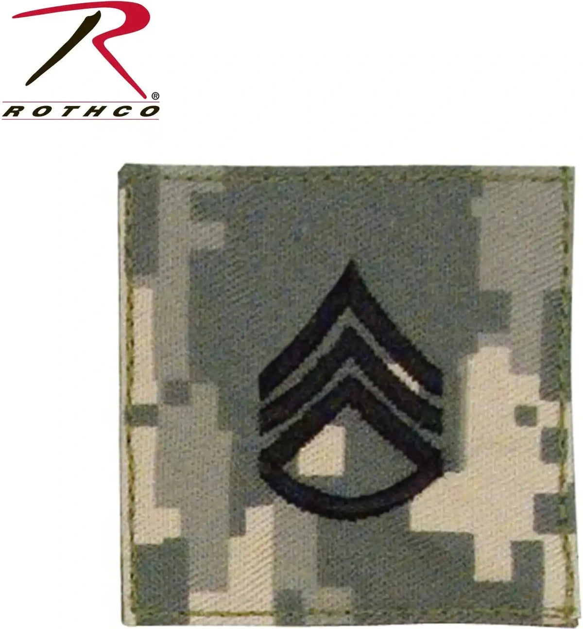 Rothco Official U.s. Made Embroidered Rank Insignia Staff Sergeant Patch Scorpion Ocp Camo