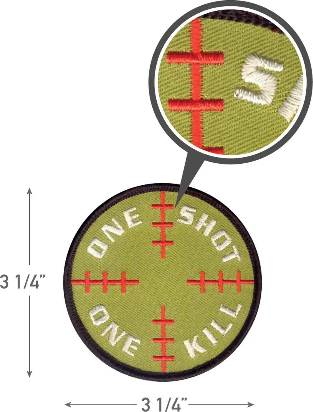 Rothco one Shot Kill Morale Patch