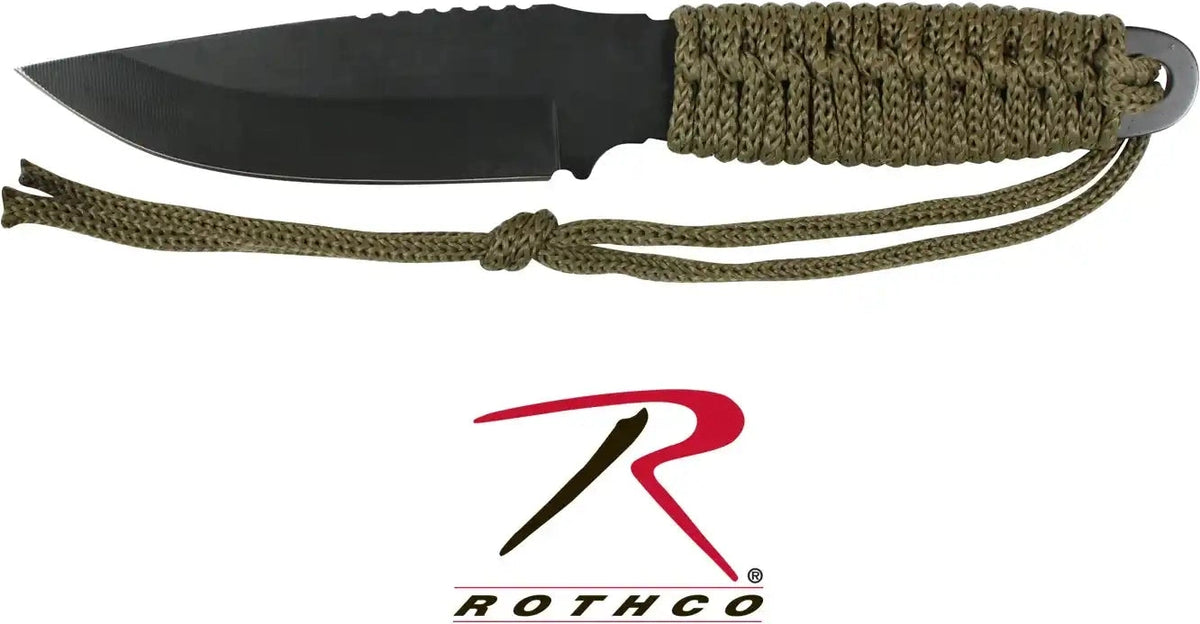 Rothco Paracord Knife with Fire Starter