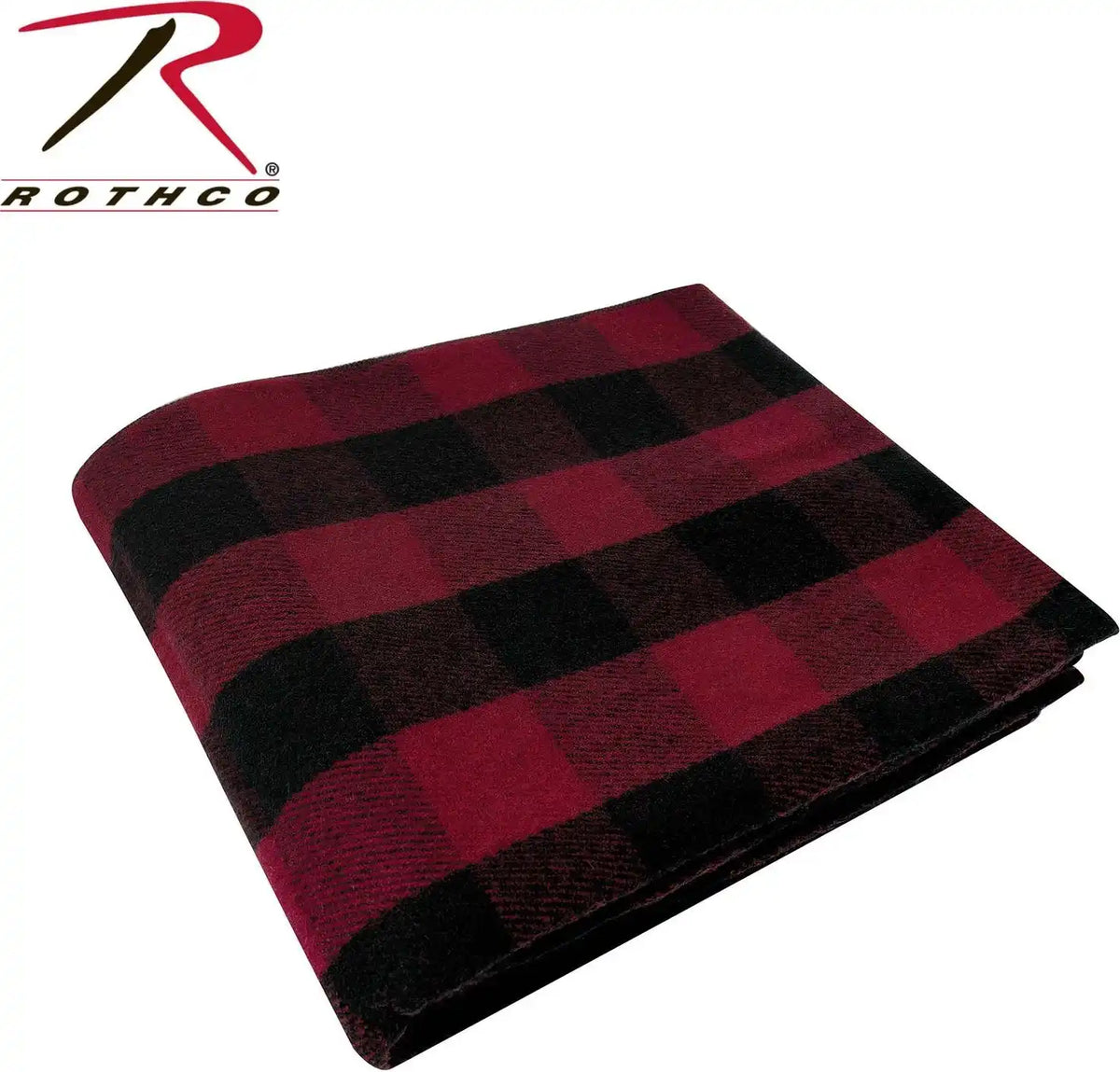 Rothco Plaid Wool Blanket 62’’x 80’’
