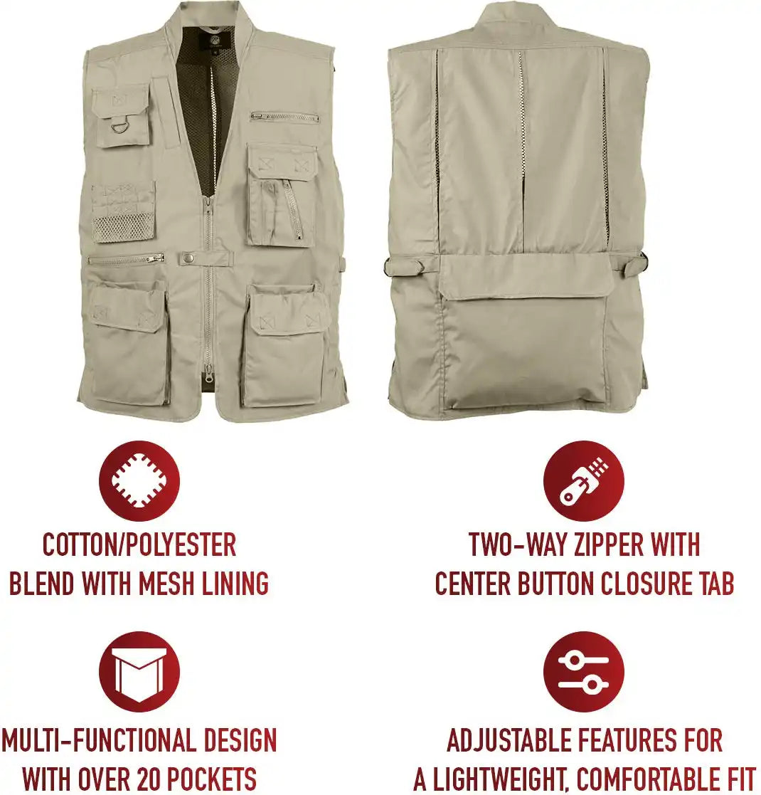 Rothco Plainclothes Concealed Carry Vest