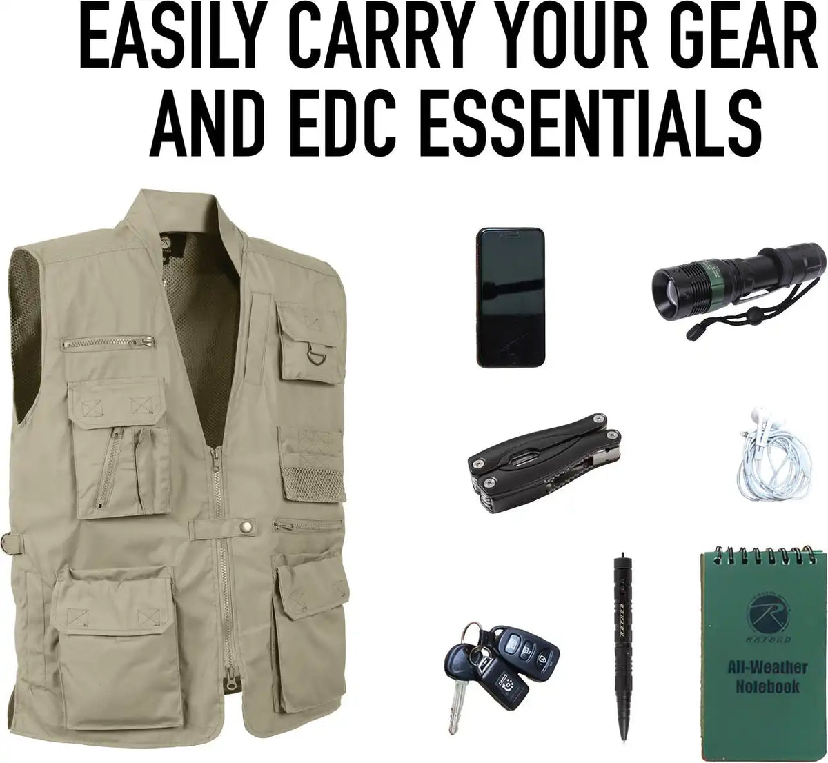 Rothco Plainclothes Concealed Carry Vest