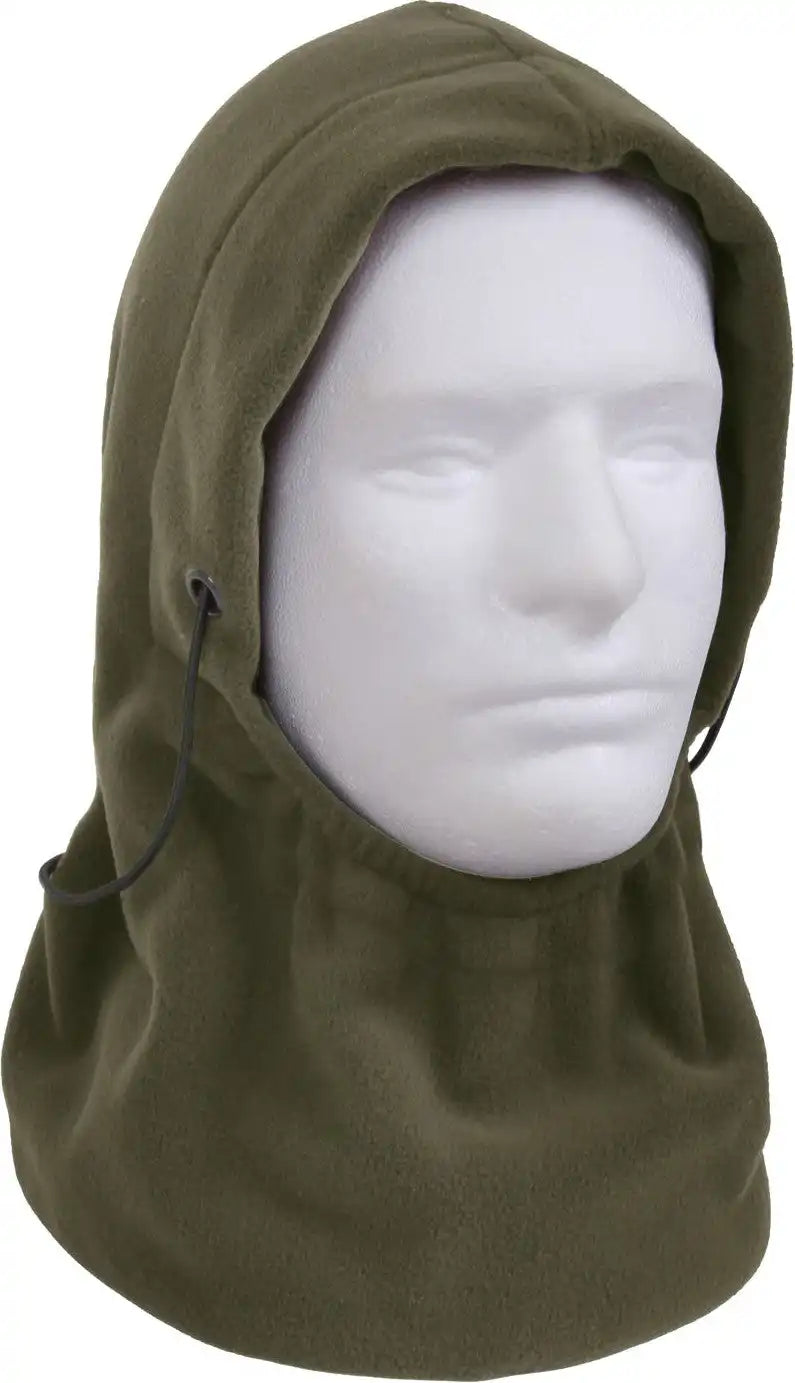 Rothco Polar Fleece Adjustable Balaclava - Olive Drab / one Size