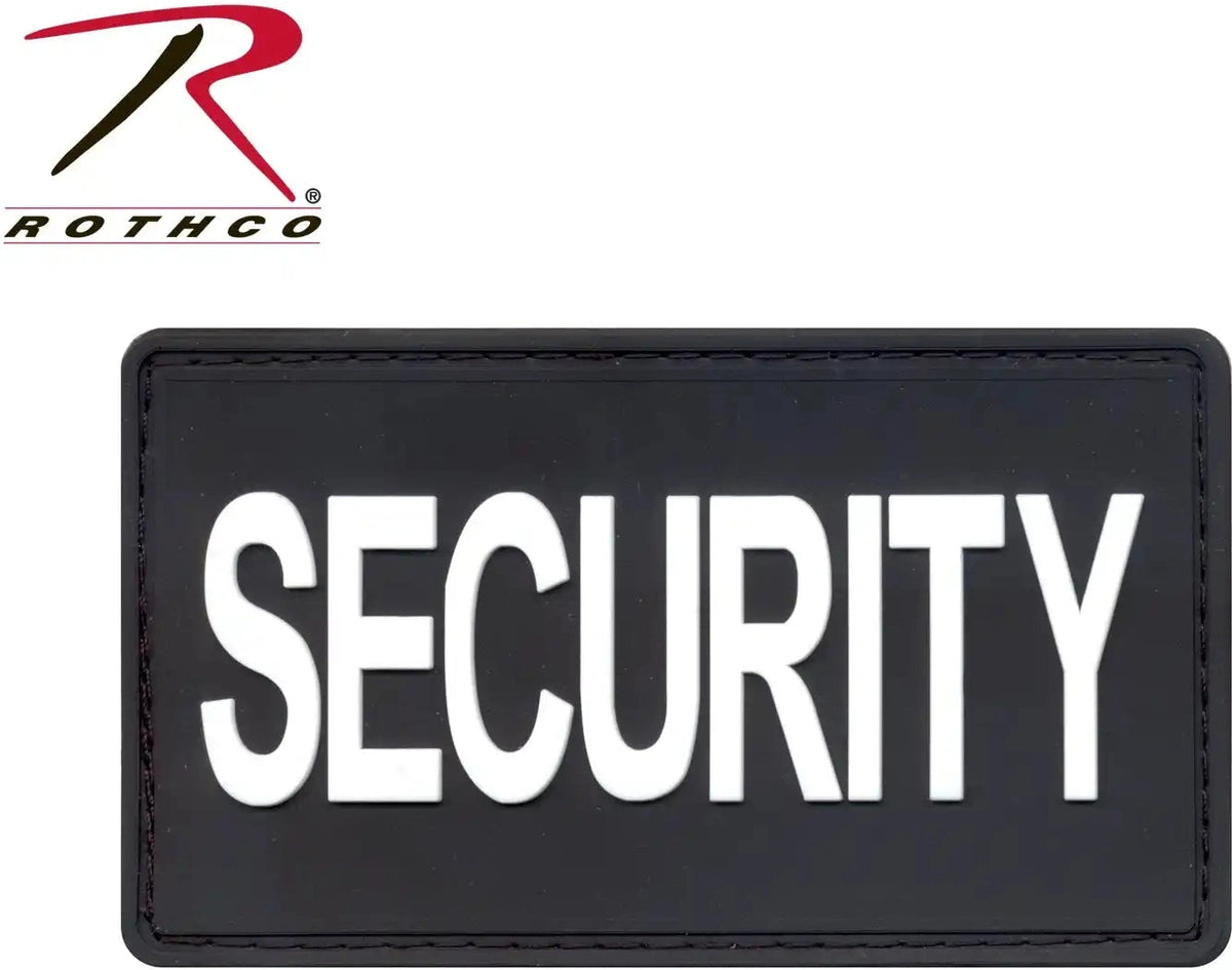Rothco Pvc Security Patch W/ Hook Back