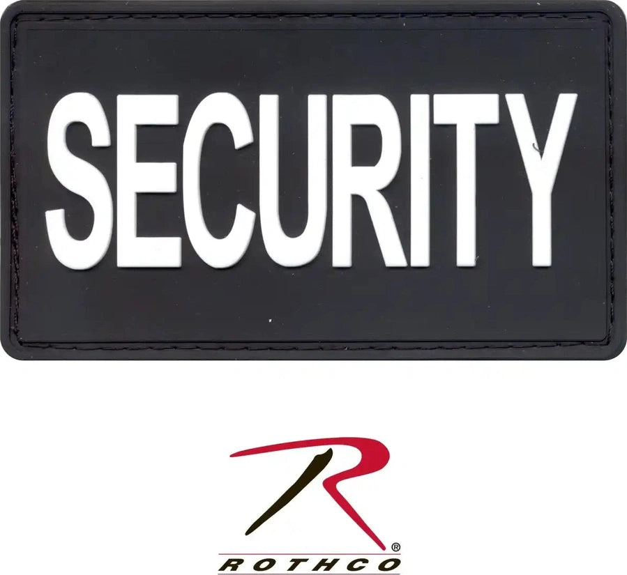 Rothco Pvc Security Patch W/ Hook Back