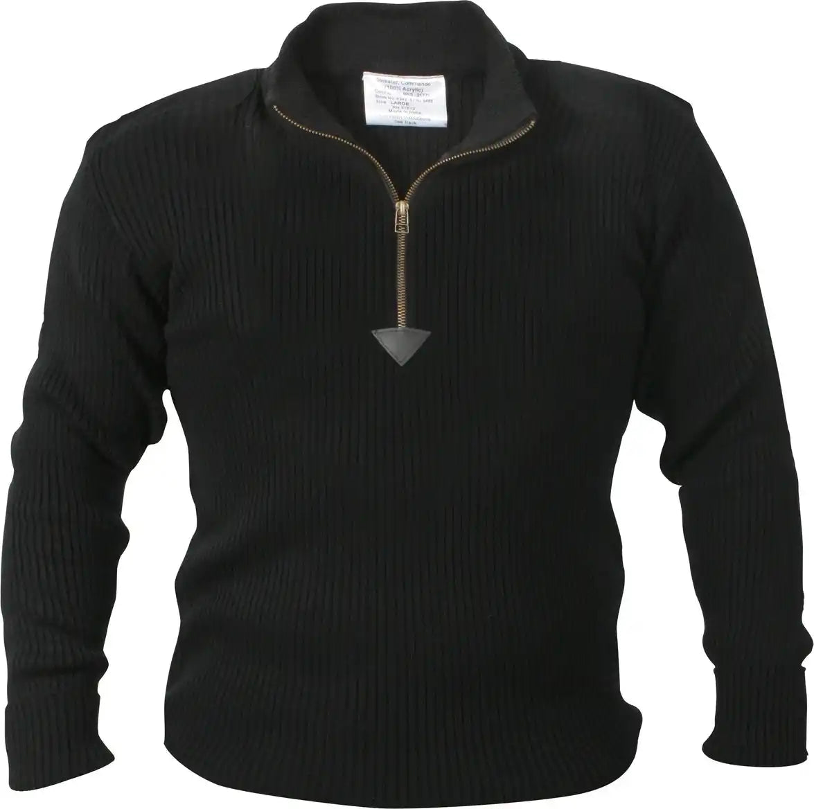 Rothco Quarter Zip Acrylic Commando Sweater