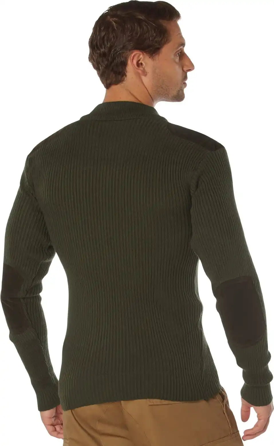 Rothco Quarter Zip Acrylic Commando Sweater