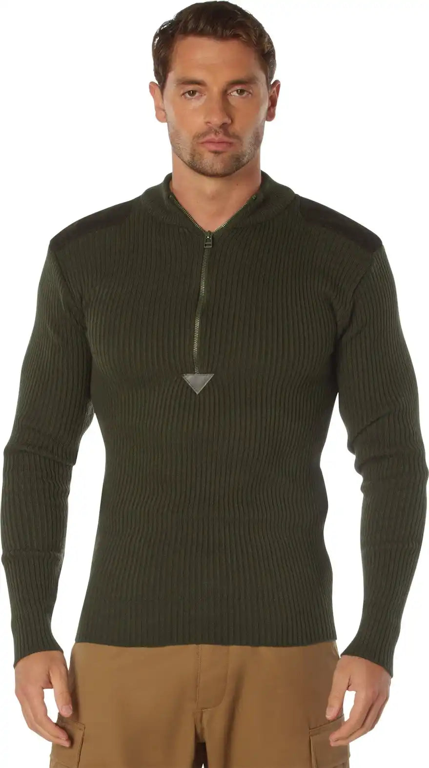 Rothco Quarter Zip Acrylic Commando Sweater
